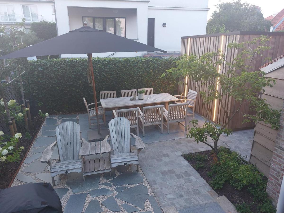 Апартаменты Nieuw App Met Tuin En Terras, Gratis Parking, Aan Zee, Vlakbij Brugge Duinbergen Экстерьер фото